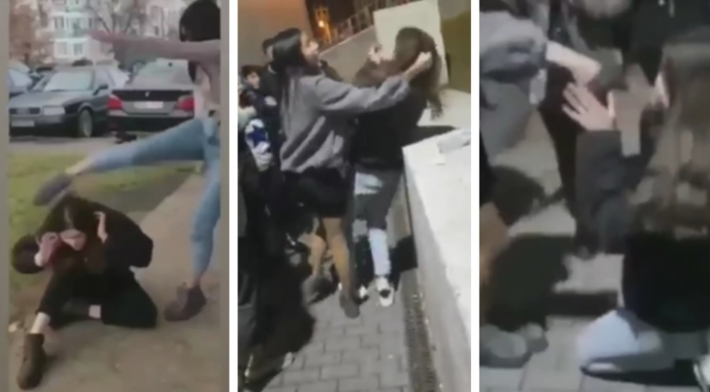 Justiția din Moldova. Tinerele care au bătut cu picioarele o adolescentă la Ciocana nu vor sta după gratii